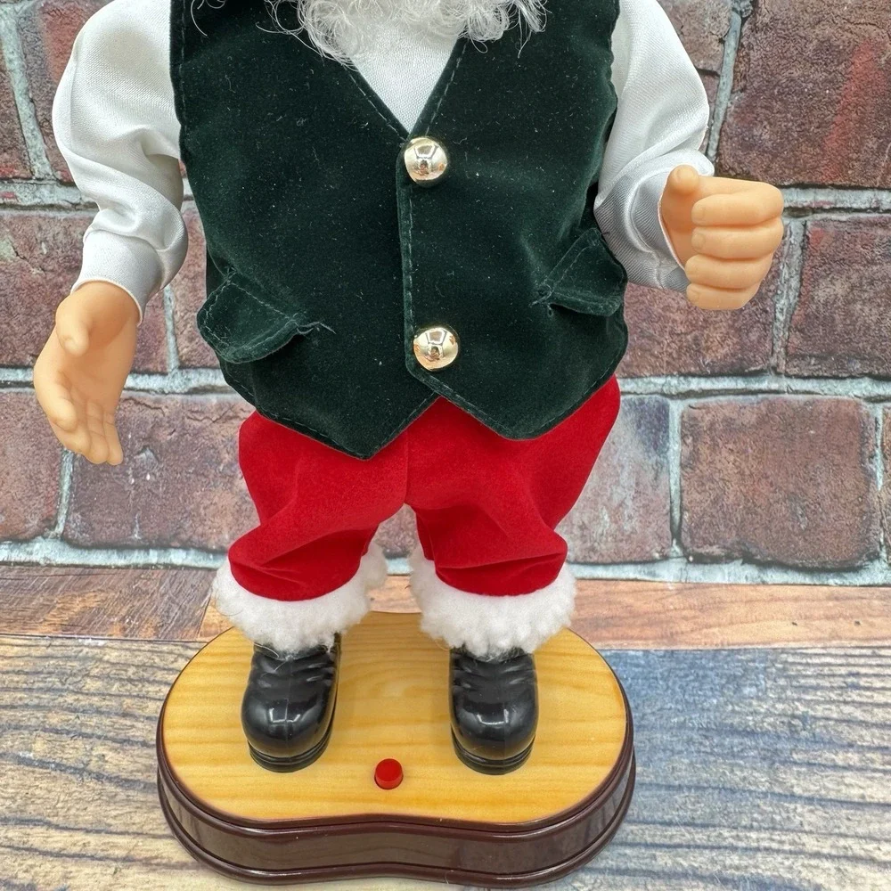 Hip Swinging Santa Claus Gemmy Original Box Tested Y2K Vintage 1998 Christmas